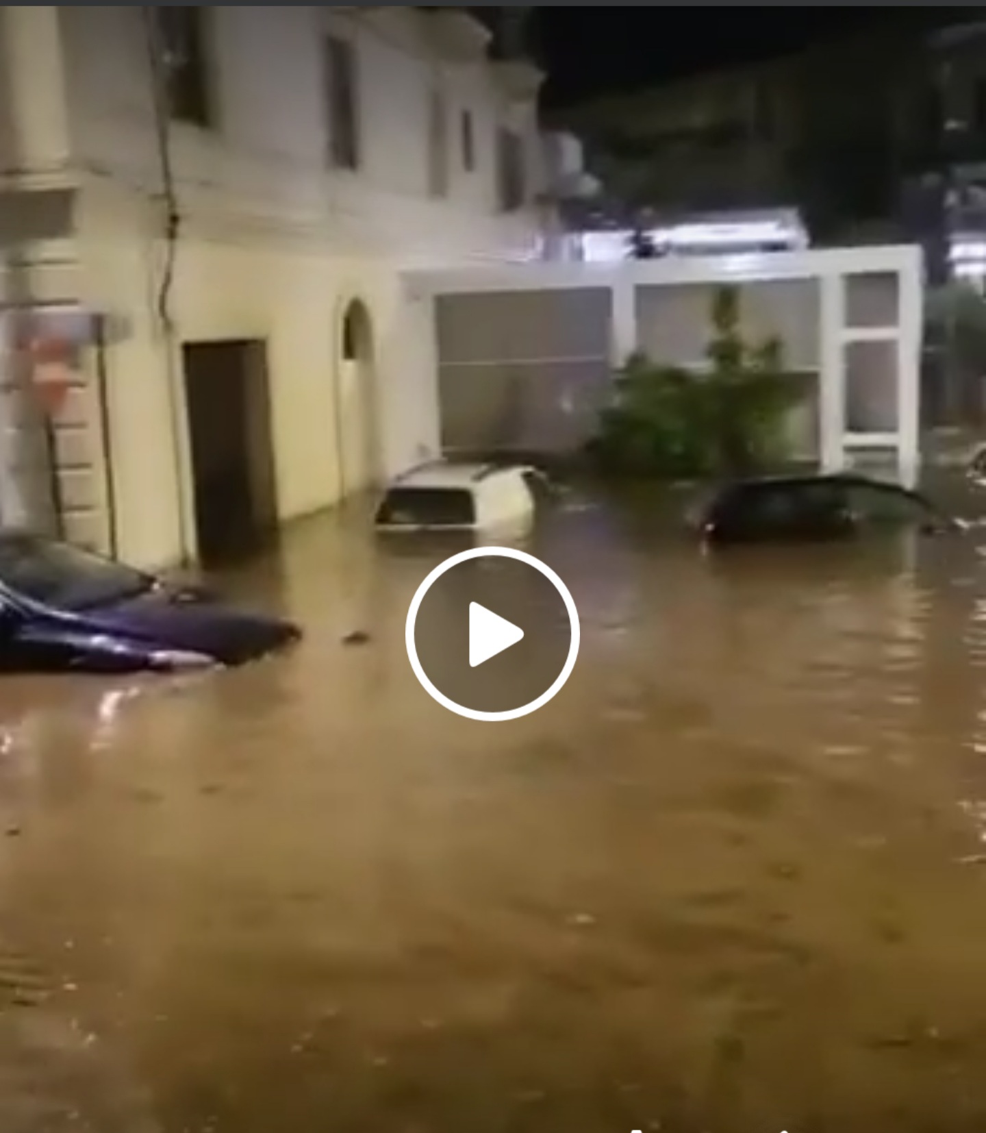 Alluvione messinese: Allagamenti e disagi a Milazzo - VIDEO-