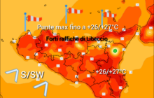 Meteo Sicilia: temperature in netto aumento: fino a +27°C tra giovedì e venerdì!