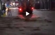 Alluvione nel messinese! Strade invase dal fango a Barcellona Pozzo di Gotto - VIDEO -