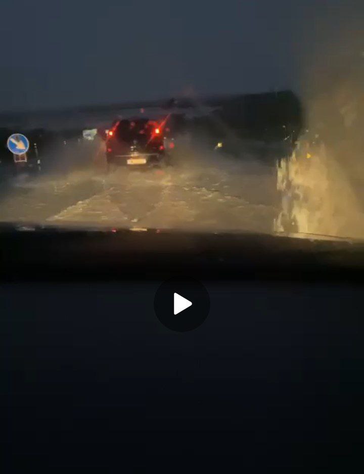 Alluvione Barcellona Pozzo di Gotto: chiusa l'Autostrada A20 tra Falcone e Barcellona