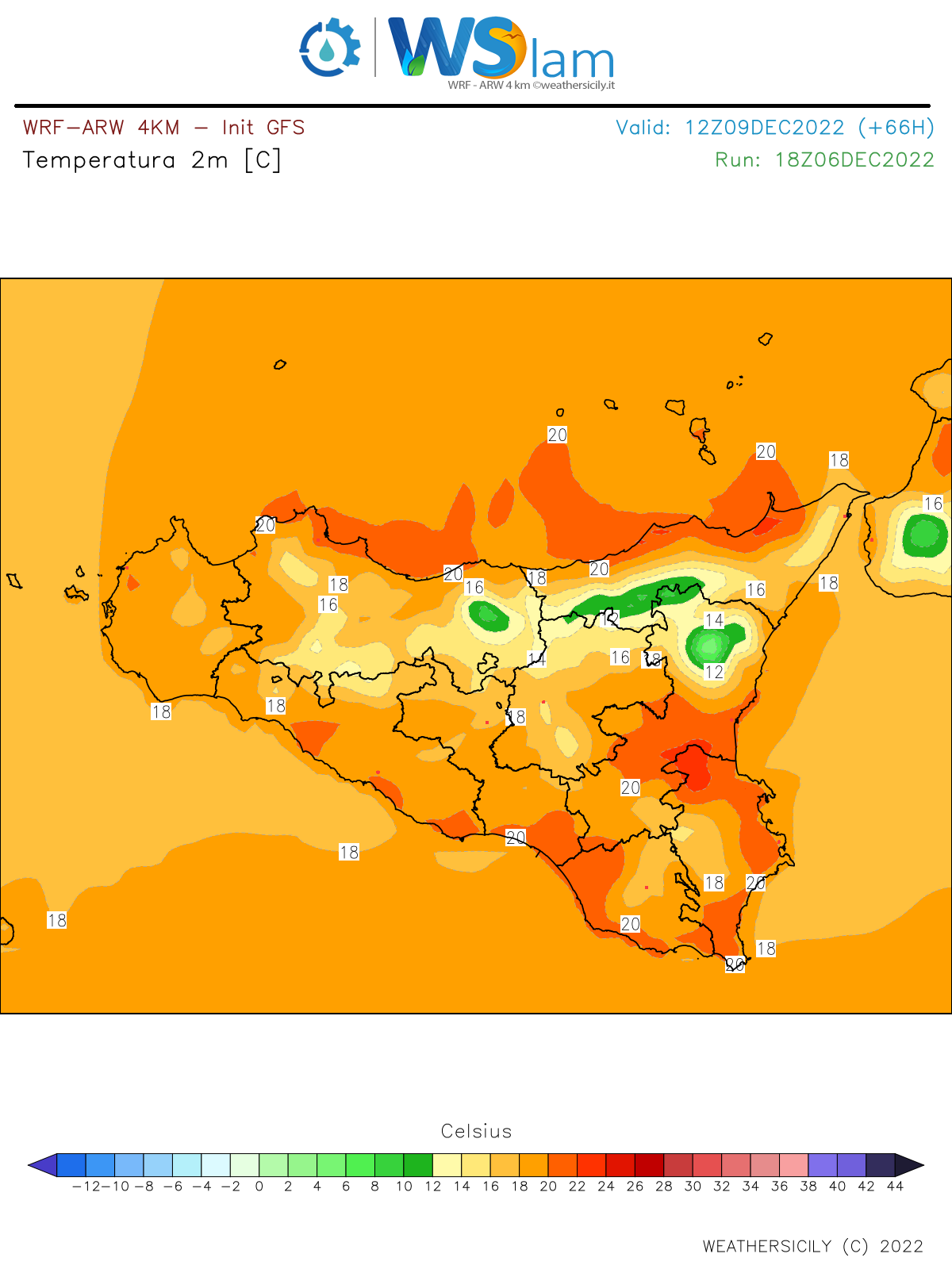 Meteo Sicilia: Immacolata tranquilla, poi venerdì richiamo mite. Piogge tra sabato e domenica!