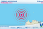 Scossa di terremoto magnitudo 2.7 nel Tirreno Meridionale (MARE)