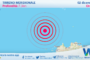 Scossa di terremoto magnitudo 2.7 nel Tirreno Meridionale (MARE)