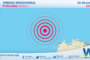 Scossa di terremoto magnitudo 3.5 nel Tirreno Meridionale (MARE)