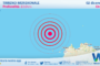 Scossa di terremoto magnitudo 2.8 nel Tirreno Meridionale (MARE)