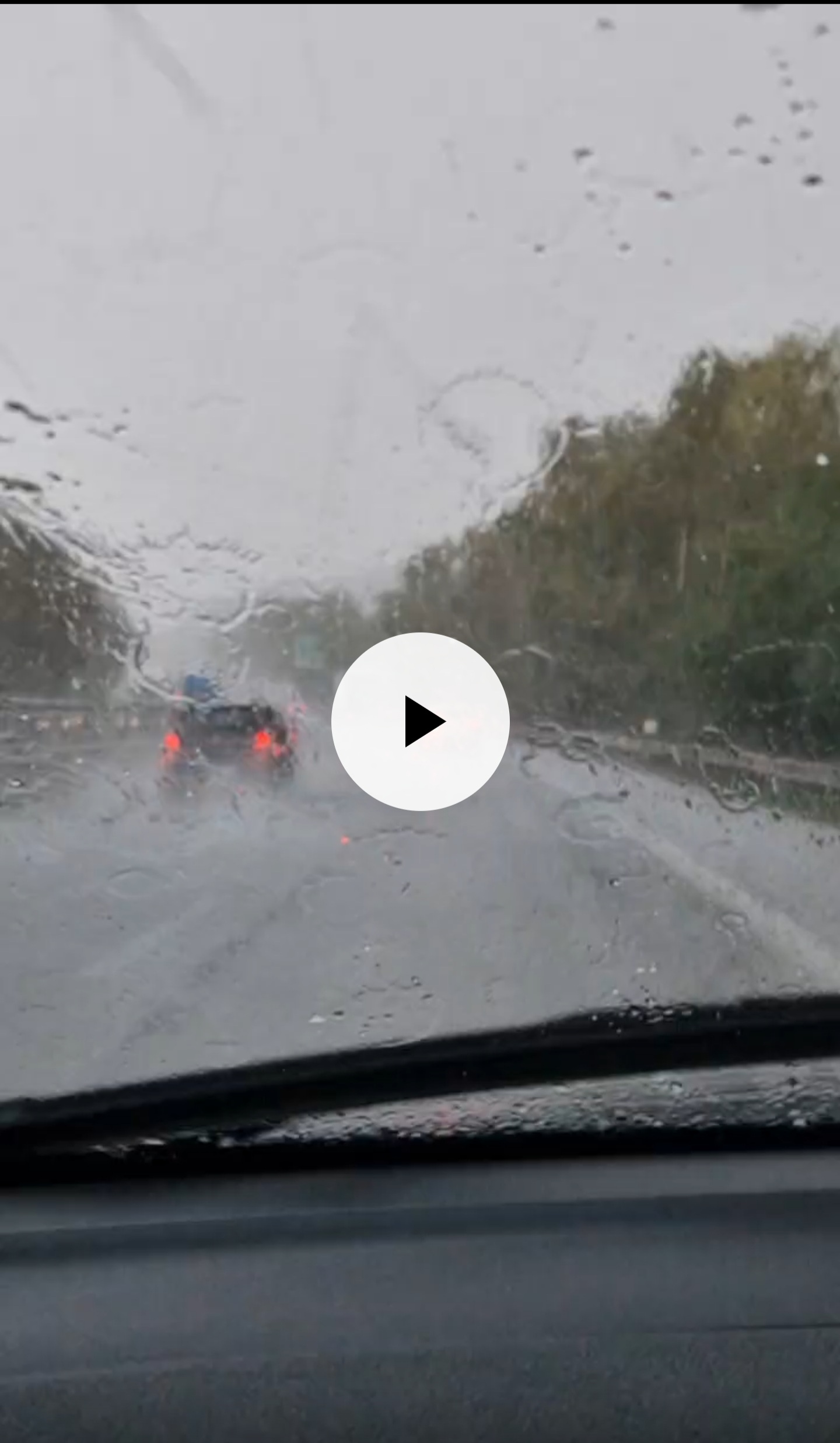 Meteo Sicilia: intensa grandinata sull'autostrada A19 tra Altavilla Milicia e Trabia