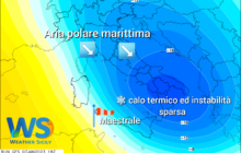 Meteo Sicilia: probabile primo sussulto invernale in arrivo!