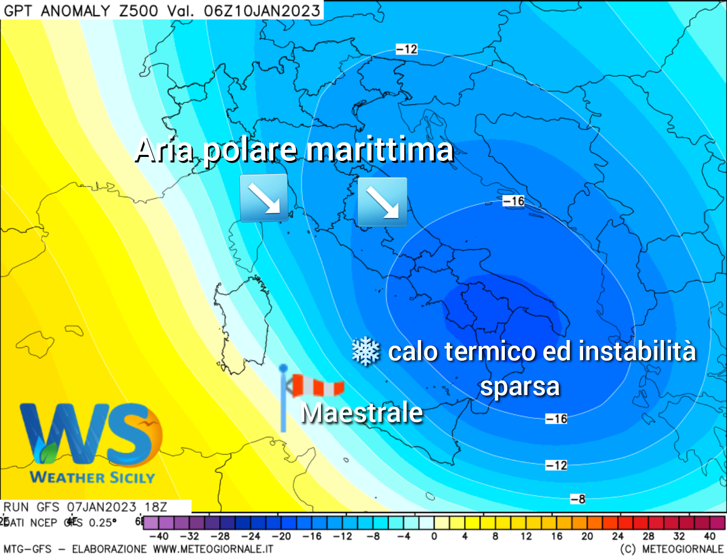 Meteo Sicilia: probabile primo sussulto invernale in arrivo!