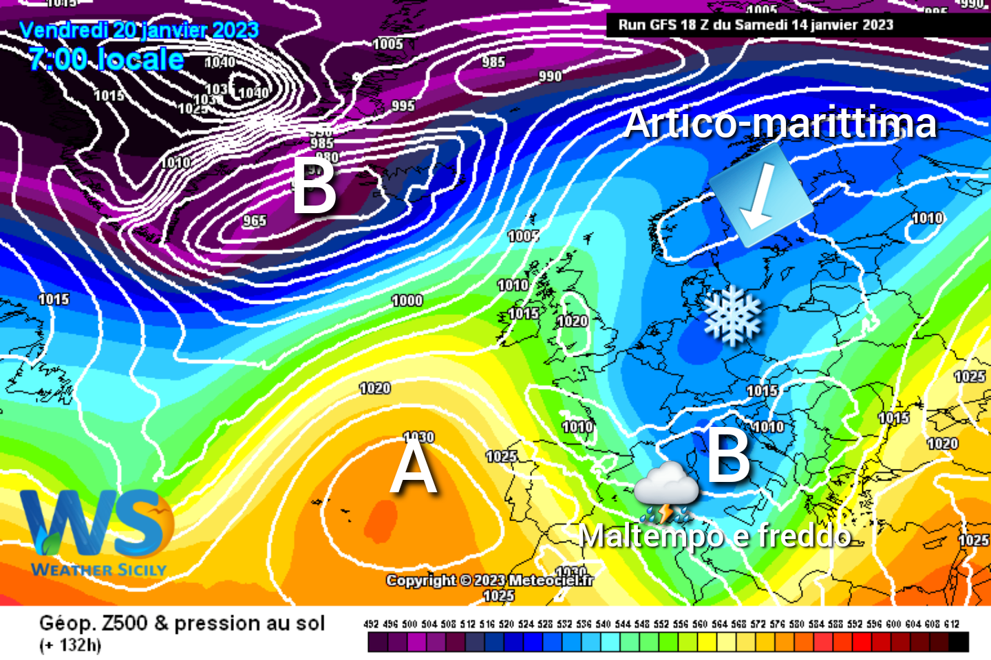 Meteo Sicilia: aria artica e maltempo da metà settimana! Attesa tanta neve sui monti.