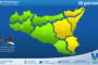 Meteo Sicilia: weekend ancora localmente instabile e freddo.