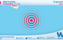 Scossa di terremoto magnitudo 4.9 nei pressi di Malta [Sea]