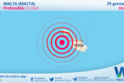 Scossa di terremoto magnitudo 2.7 nei pressi di Malta (MALTA)