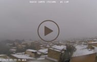 Meteo Sicilia: nevica attualmente sull'entroterra a quote collinari!