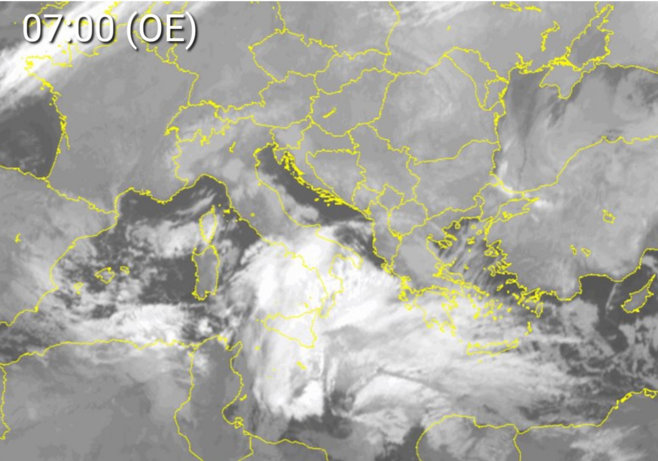 Meteo Sicilia: Ciclone Mediterraneo in risalita! Nubifragi e forti venti sui settori sud-orientali. Tanta neve in montagna. È solo l'inizio!