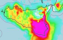 Meteo Sicilia: è stata una notte tempestosa! Oltre 400mm in 36h nel siracusano e tanta neve in bassa montagna.