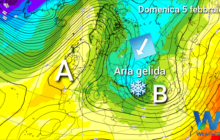 Meteo Sicilia: aria gelida e forti venti settentrionali in arrivo da domani!