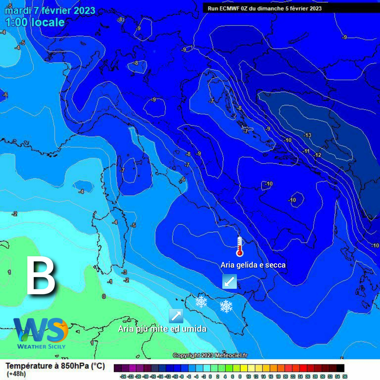 Meteo Sicilia: gelo e neve anche in collina in arrivo! L'inverno mostra i muscoli.