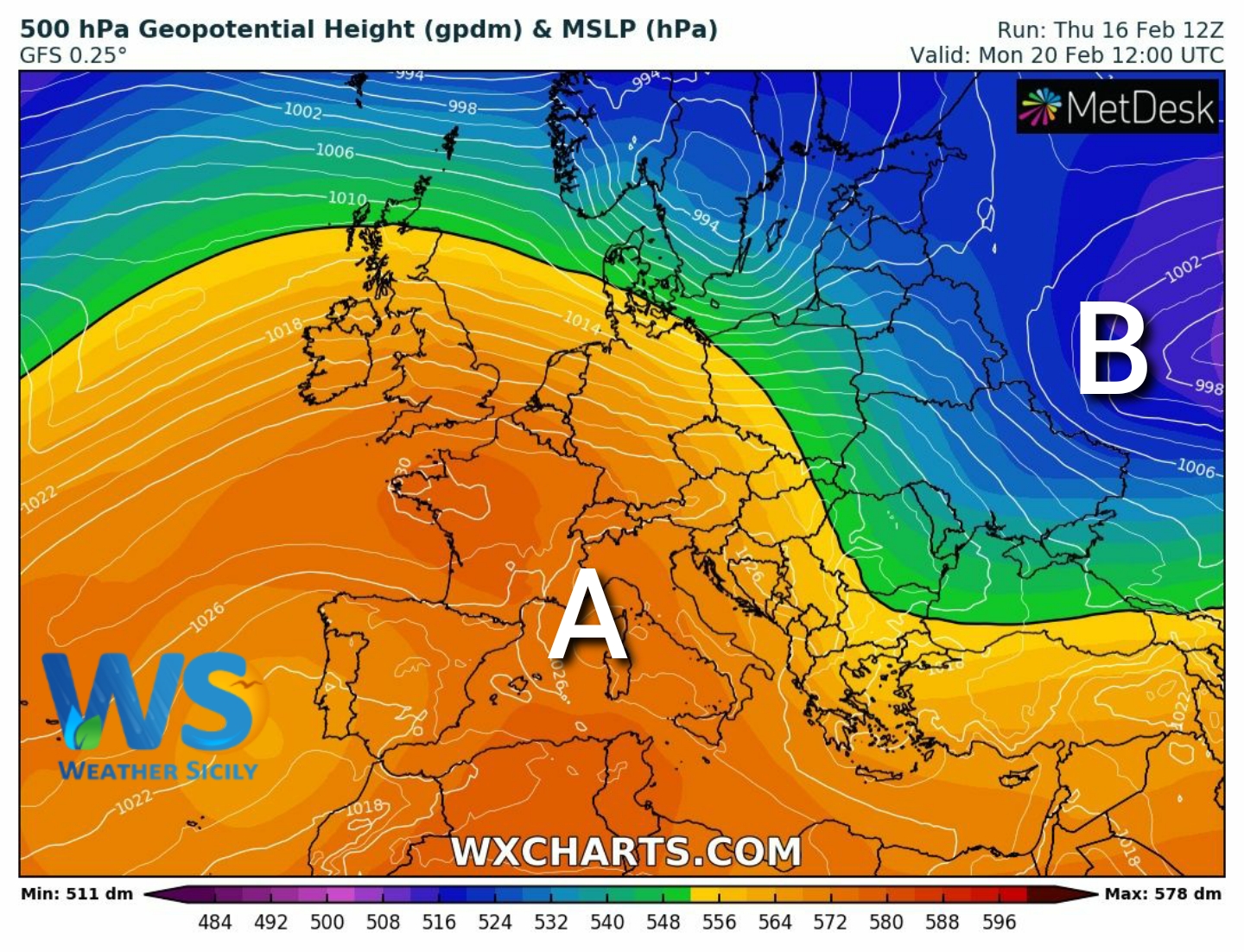 Meteo Sicilia: alta pressione e temperature in aumento dal weekend.