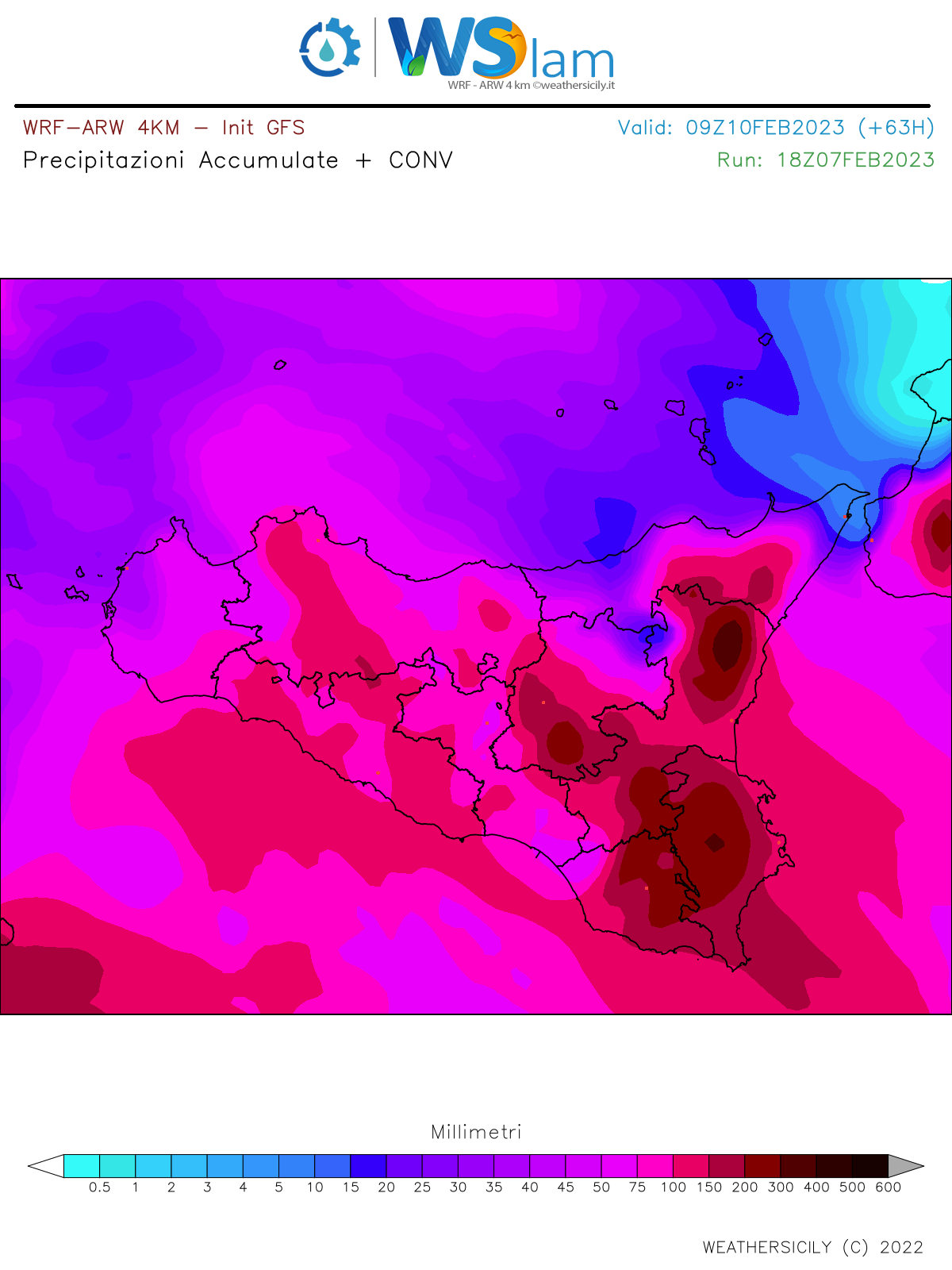 Ciclone Mediterraneo: nubifragi, venti di tempesta e intense mareggiate tra domani e venerdì!