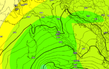 Meteo Sicilia: attesa per il ciclone Mediterraneo tra giovedì e venerdì! Rischio nubifragi, violente mareggiate e raffiche di tempesta!