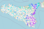 Meteo Sicilia: Radiosondaggio Trapani Birgi di giovedì 09 febbraio 2023 ore 12:00