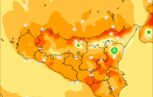 Meteo Sicilia: in arrivo temperature fino a +25°C tra venerdì e sabato con forti venti meridionali!