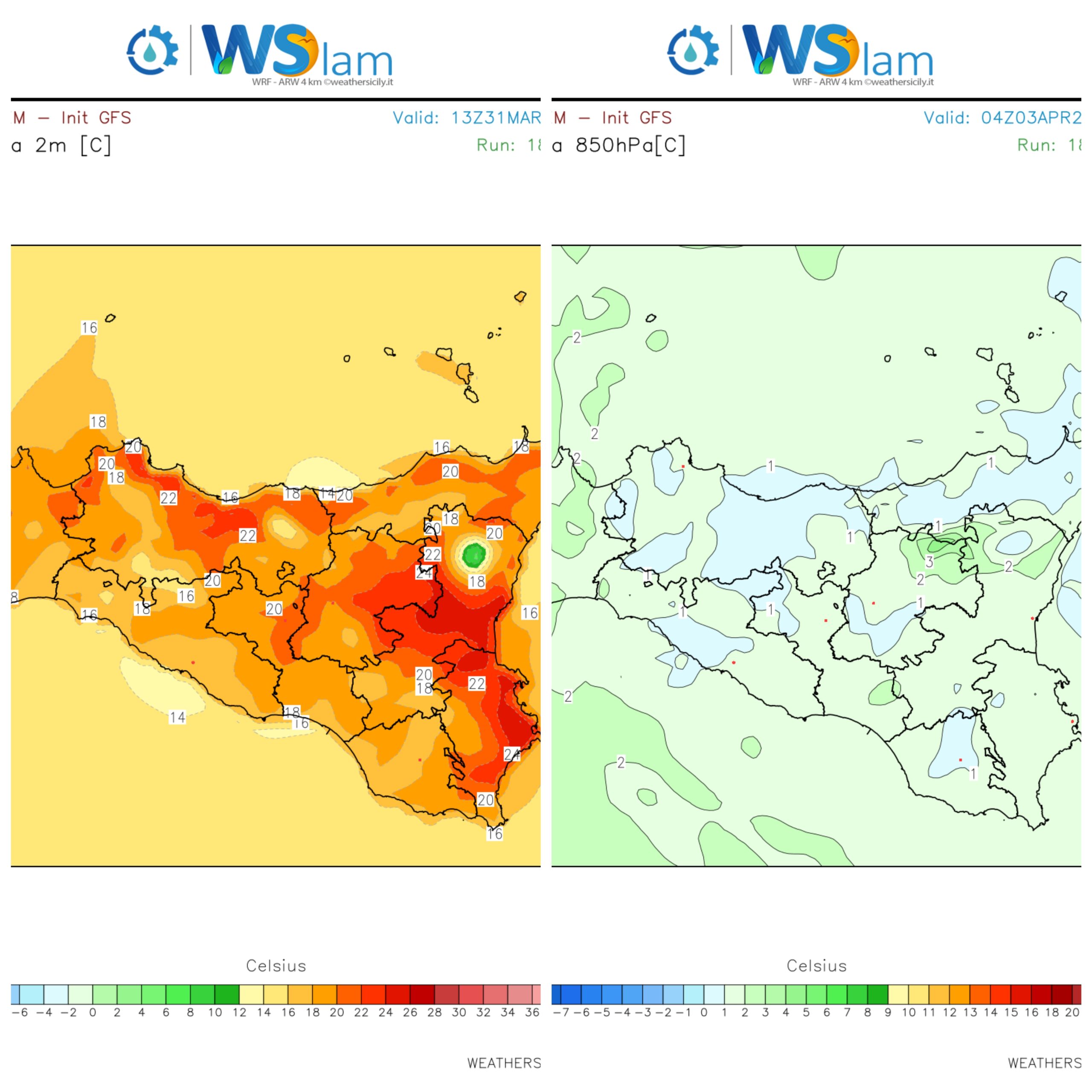 Meteo Sicilia: dalla quasi estate all'inverno in poche ore! Ci attende un weekend movimentato.