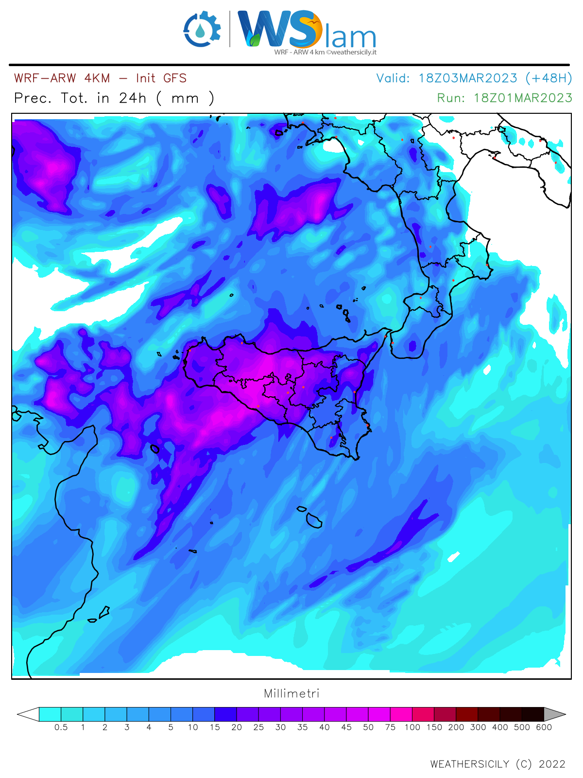 Meteo Sicilia: Ciclone Mediterraneo: ci aspetta un venerdì di intenso maltempo!