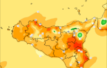 Meteo Sicilia: netto rialzo delle temperature e ventoso nei prossimi giorni!