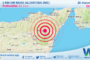 Scossa di terremoto magnitudo 2.8 nei pressi di Moio Alcantara (ME)