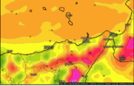 Meteo Messina e provincia: weekend con forte vento e possibili mareggiate sulle coste tirreniche.