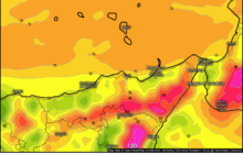 Meteo Messina e provincia: weekend con forte vento e possibili mareggiate sulle coste tirreniche.