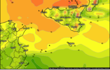 Meteo Sicilia: ci attende un venerdì variabile e molto ventoso. Ancora caldo nei settori sud-orientali!