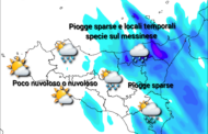 Meteo Pasqua e Pasquetta: variabile con locali piogge sparse e schiarite!