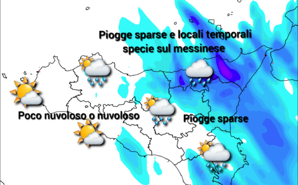 Meteo Pasqua e Pasquetta: variabile con locali piogge sparse e schiarite!