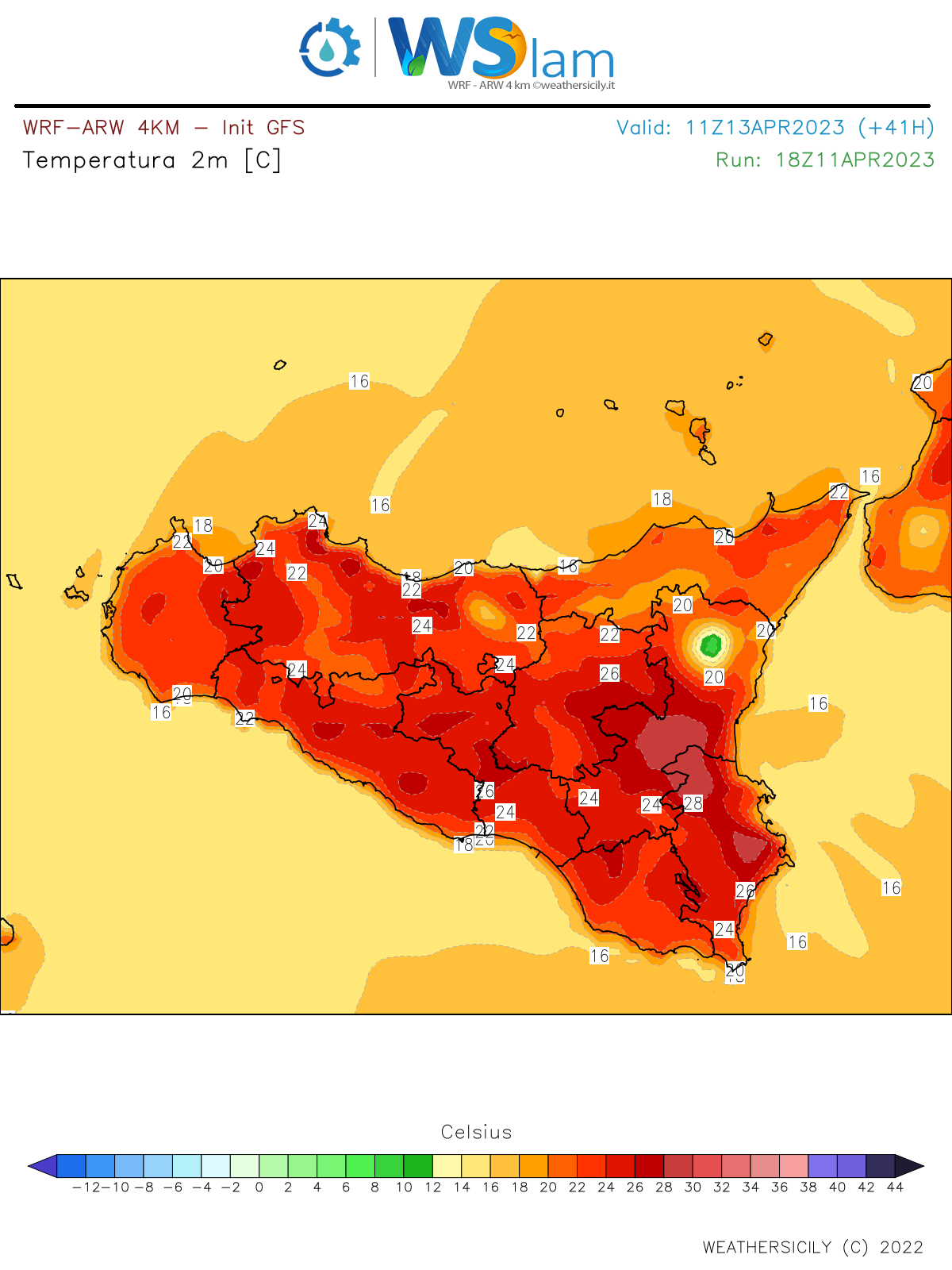 Meteo Sicilia: dal caldo estivo di domani al freddo invernale di venerdì!