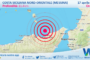 Scossa di terremoto magnitudo 3.0 nei pressi di Costa Siciliana nord-orientale (Messina)