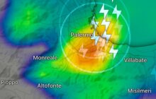 Meteo Sicilia: Nubifragio su Palermo! Raggiunti i 99.2 mm a Chiavelli