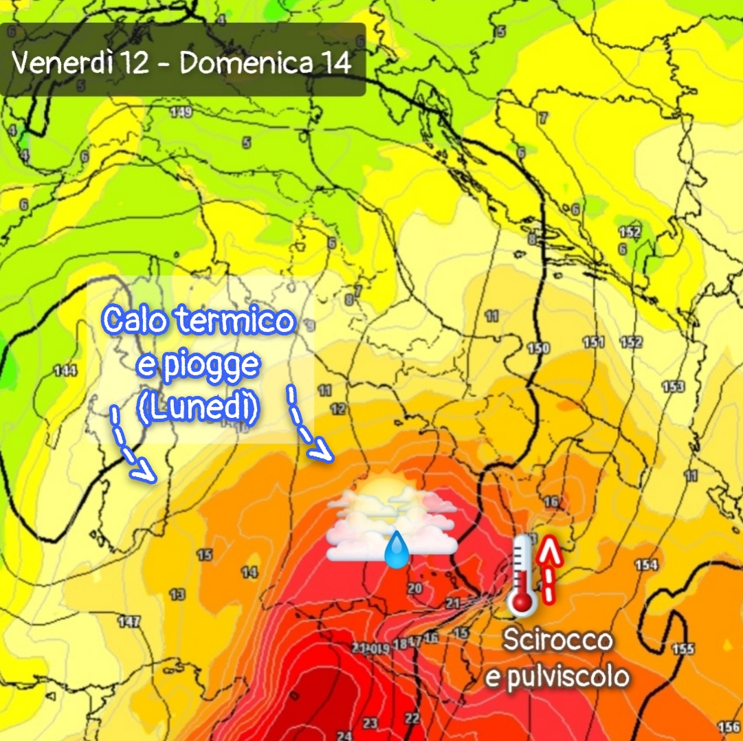 Meteo Messina e provincia: in arrivo scirocco e qualche pioggia!