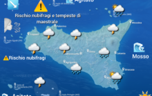 Meteo Sicilia: Tempesta Mediterranea in arrivo con nubifragi, forte vento, intense mareggiate e crollo termico!