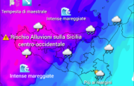 Meteo Sicilia: rischio alluvioni su Palermo, Trapani e tutta la Sicilia centro-occidentale!