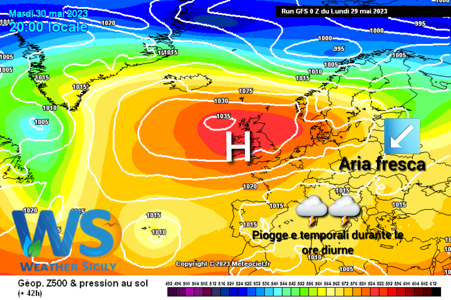 Meteo Sicilia: nuove piogge e temporali in arrivo! continua la primavera ballerina.