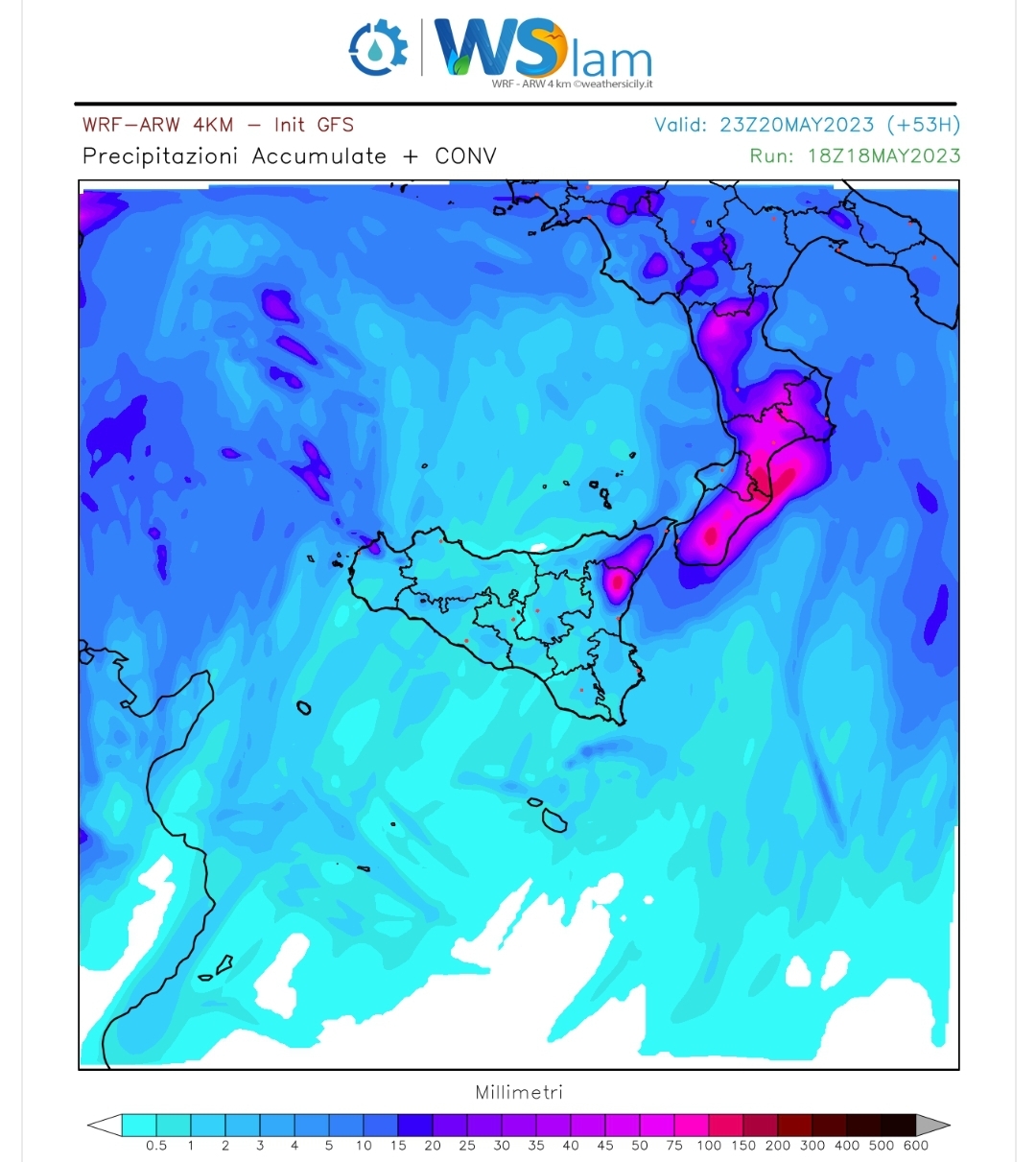 Meteo Sicilia: ci attende un sabato con intenso Scirocco e maltempo!