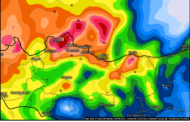 Meteo Palermo e provincia: Ciclone Mediterraneo domani con rischio nubifragi, intense mareggiate e forti raffiche di maestrale!