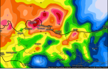 Meteo Palermo e provincia: Ciclone Mediterraneo domani con rischio nubifragi, intense mareggiate e forti raffiche di maestrale!