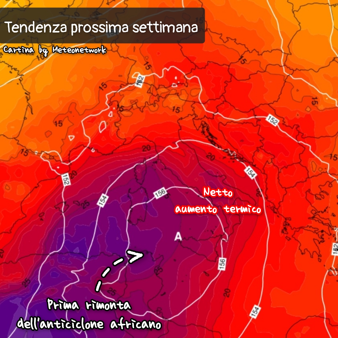 Meteo Messina e provincia: prima ondata di caldo in arrivo con apice tra mercoledì e venerdì.