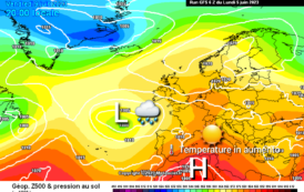 Meteo Sicilia: L'estate ci prova! altre 24/36 h di maltempo, poi alta pressione e temperature in aumento.