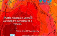 Meteo Sicilia: inizia la prima ondata di caldo africano. Punte di +40°C tra mercoledì e venerdì!