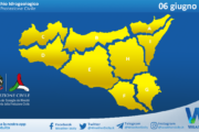Meteo Sicilia: bollettino di allerta meteo per domani, martedì 06 giugno 2023