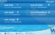 Meteo Sicilia, isole minori: previsioni meteo mare e vento per domani, domenica 04 giugno 2023